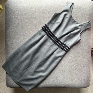 Lela Rose 100% Wool Sleeveless Dress NWOT Size 4